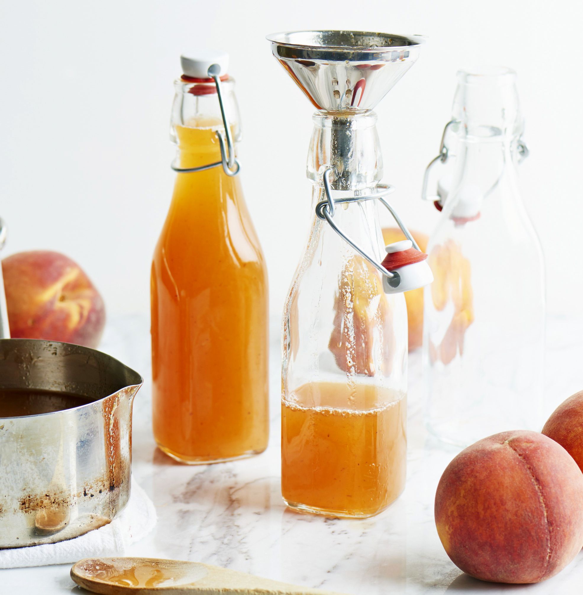 Honeyed Peach Pancake Syrup