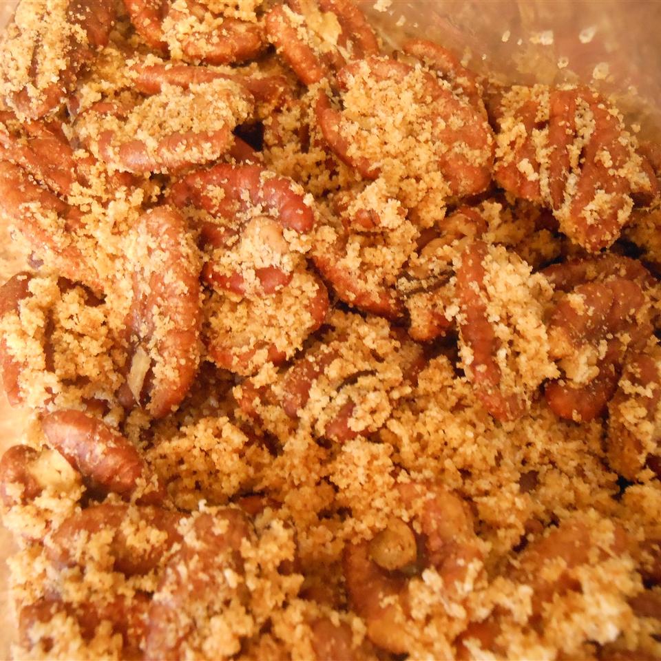Hot and Salty Spiced Pecans