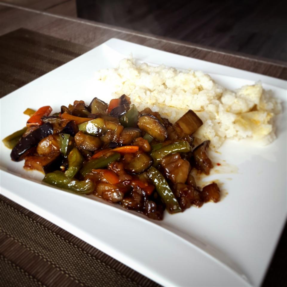 Hot and Sour Chinese Eggplant