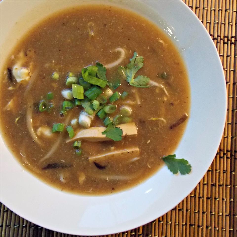 Hot and Sour Soup with Bean Sprouts