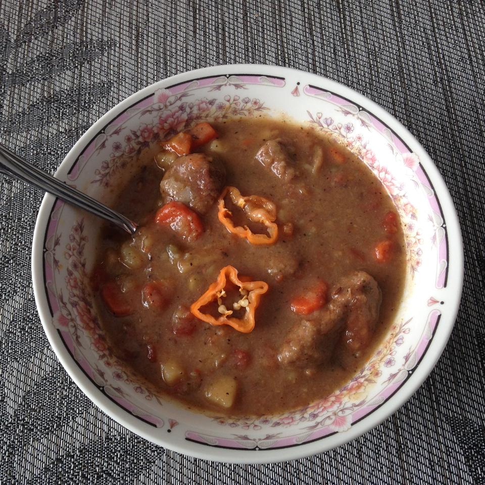 Hot and Spicy Habanero Beef Stew