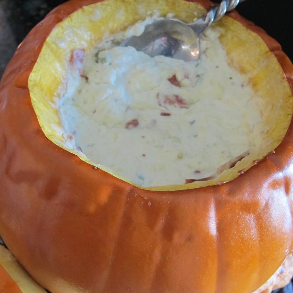 Hot Bacon Cheese Jalepeno Dip (Pumpkin Optional)