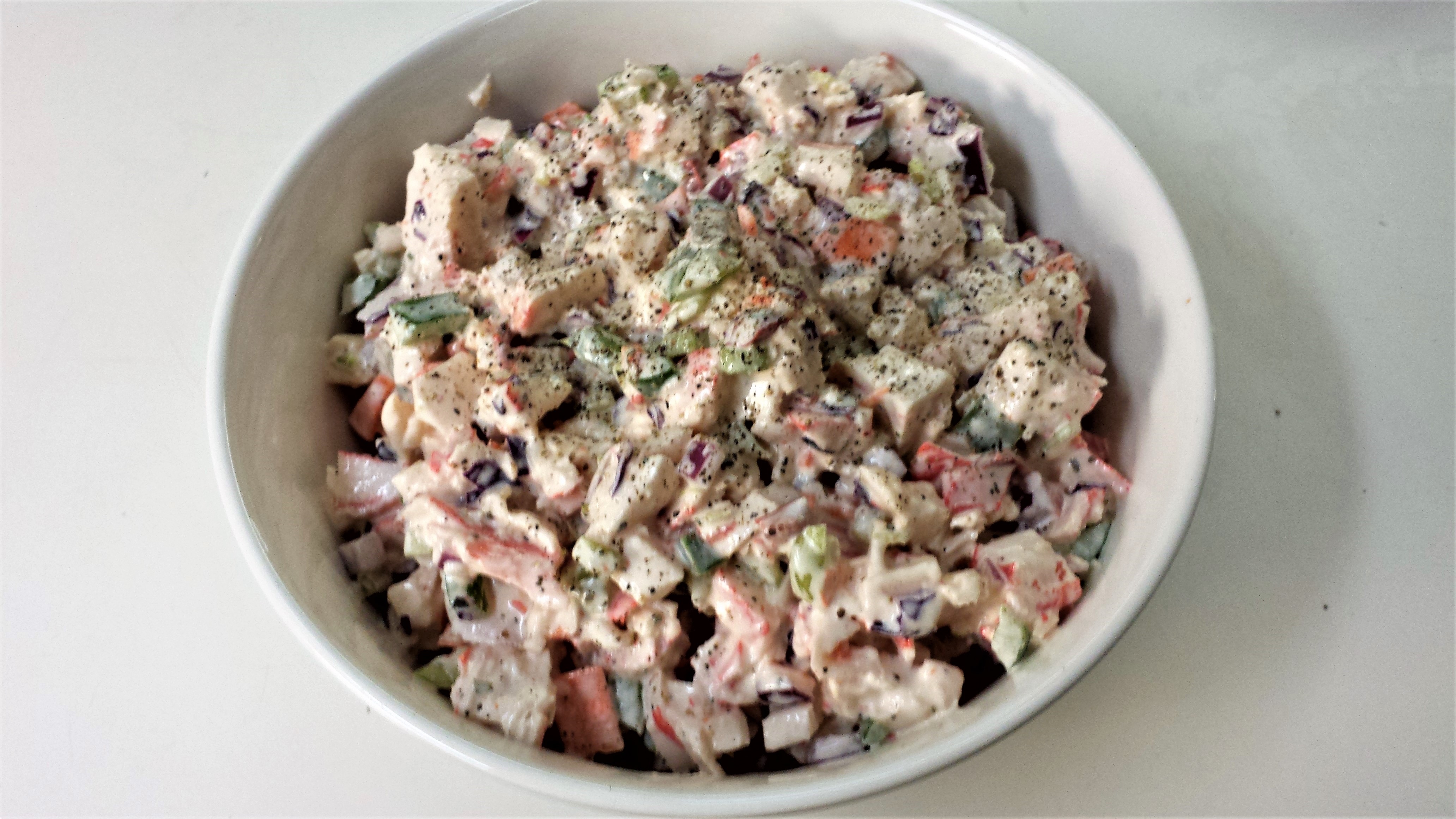 Imitation Crabmeat Salad
