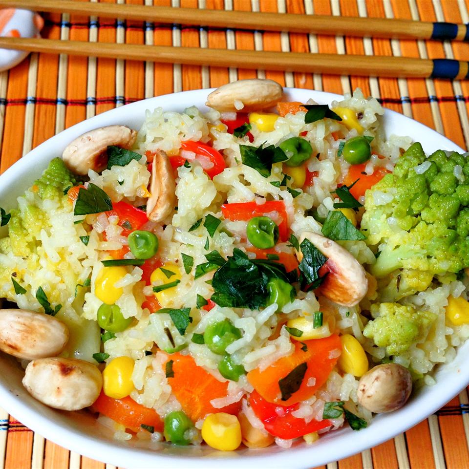 Indian-Style Vegetable Rice