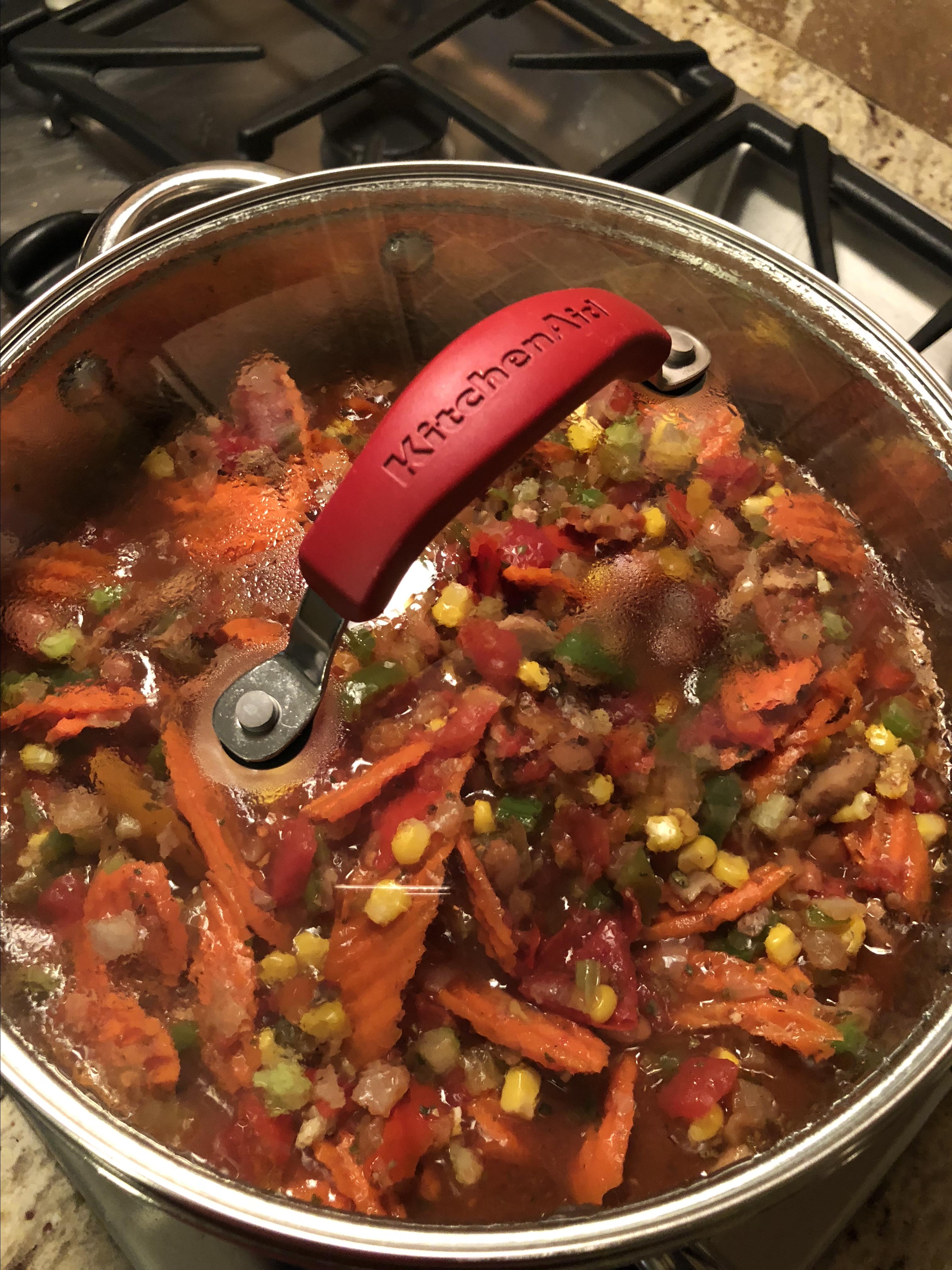 Insanely Easy Vegetarian Chili