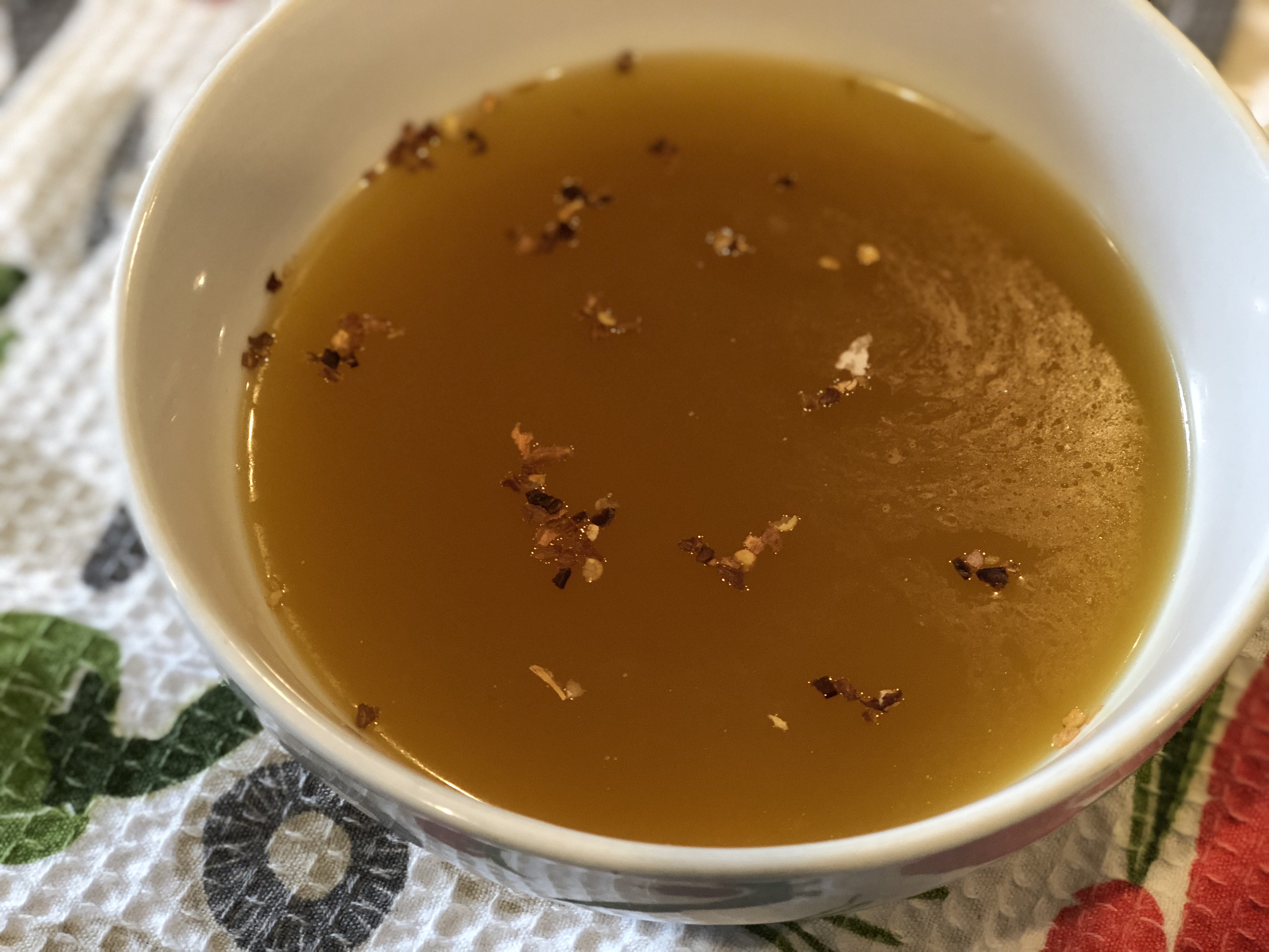 Instant Pot® Bone Broth with Turmeric and Ginger