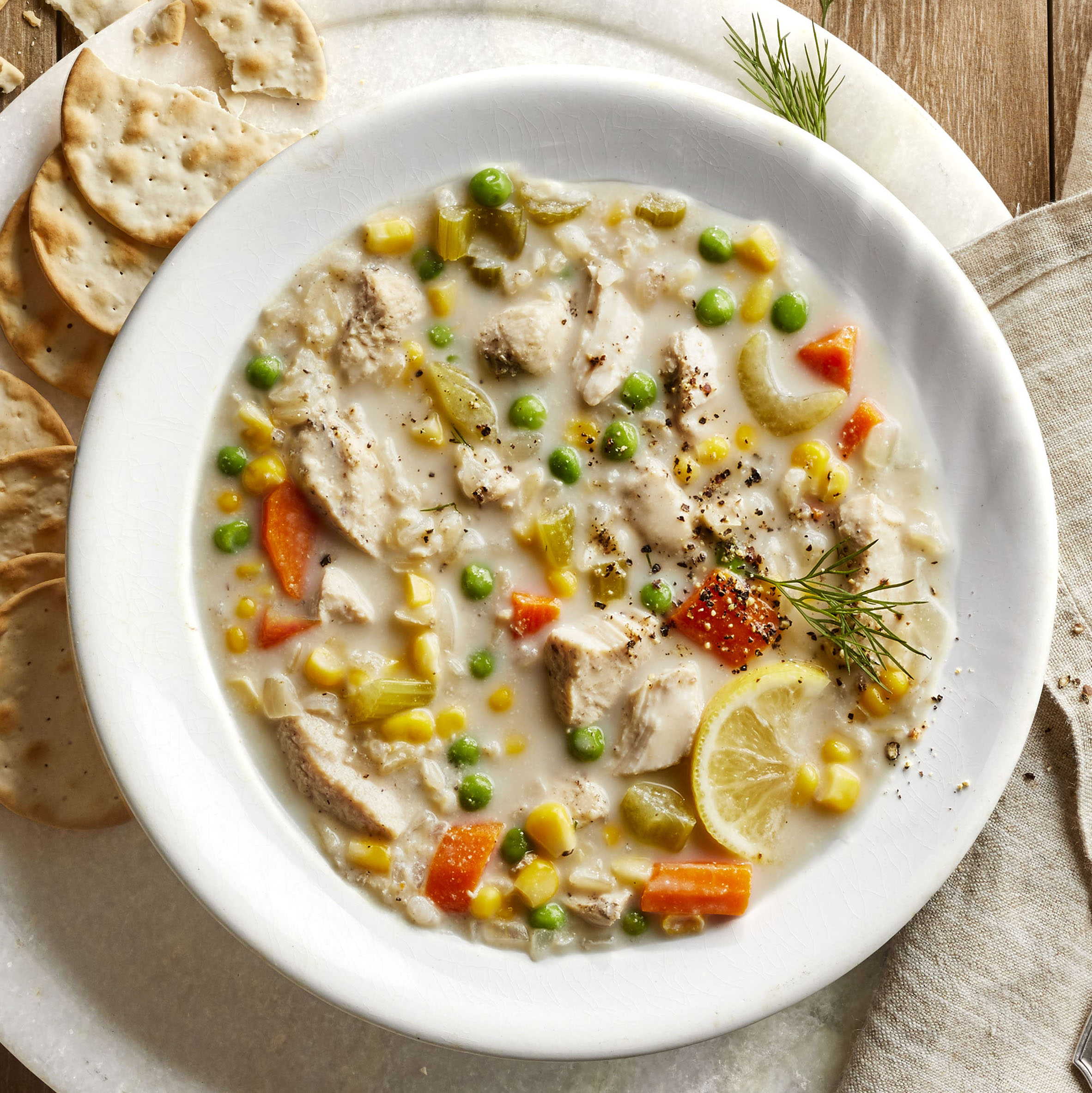 Instant Pot® Chicken and Rice Soup