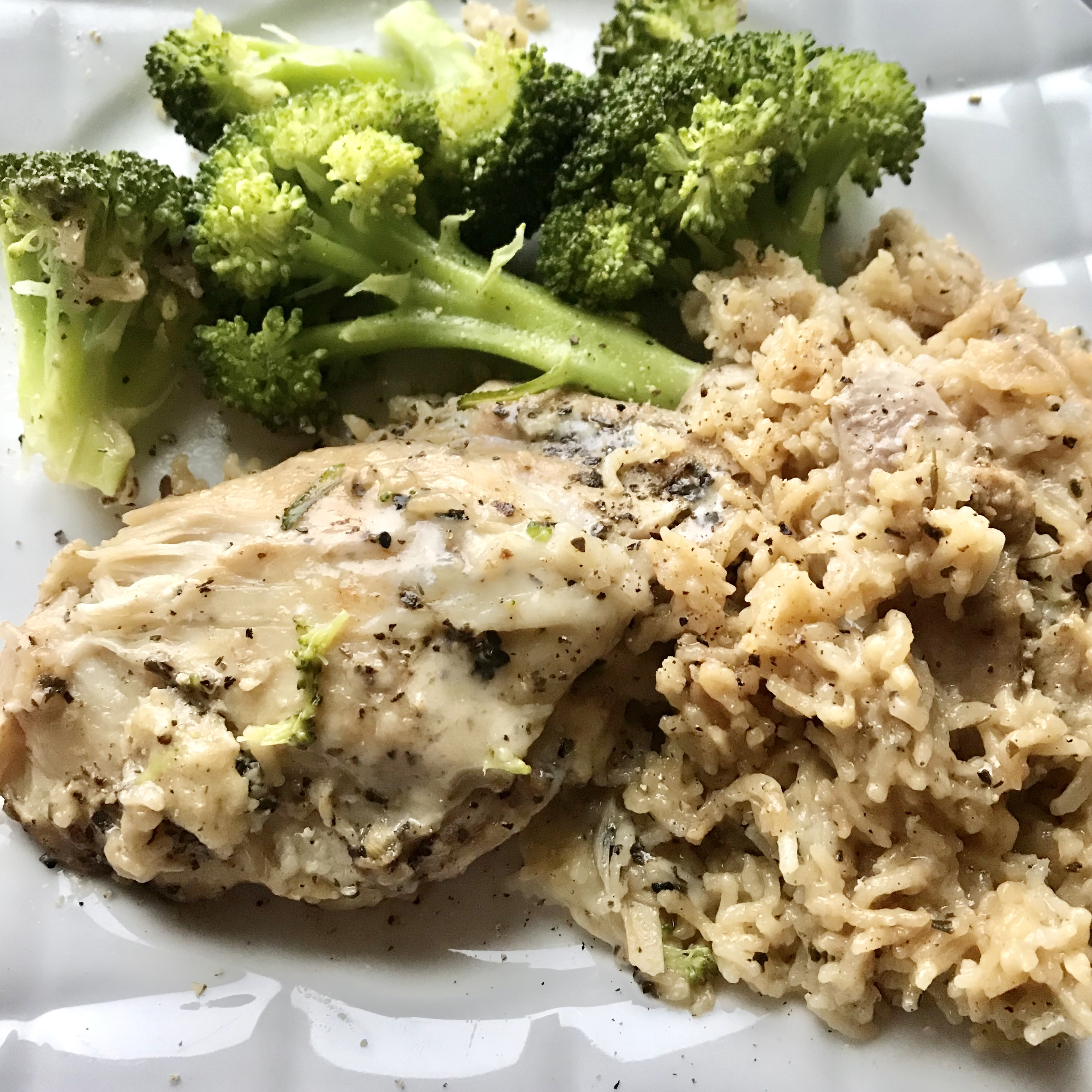 Instant Pot® Chicken, Broccoli, and Rice