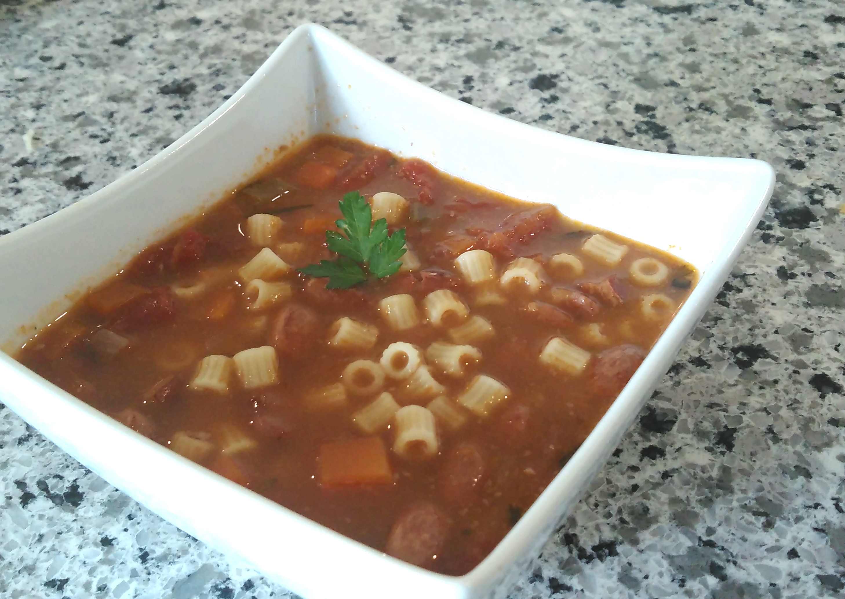 Instant Pot® Cranberry Bean Soup