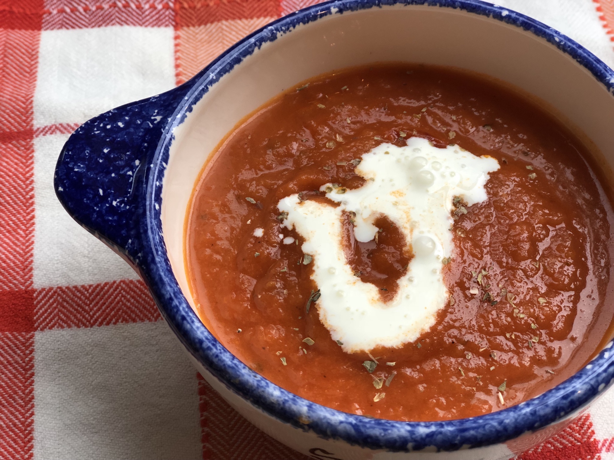 Instant Pot® Easy Vegan Tomato and Basil Soup