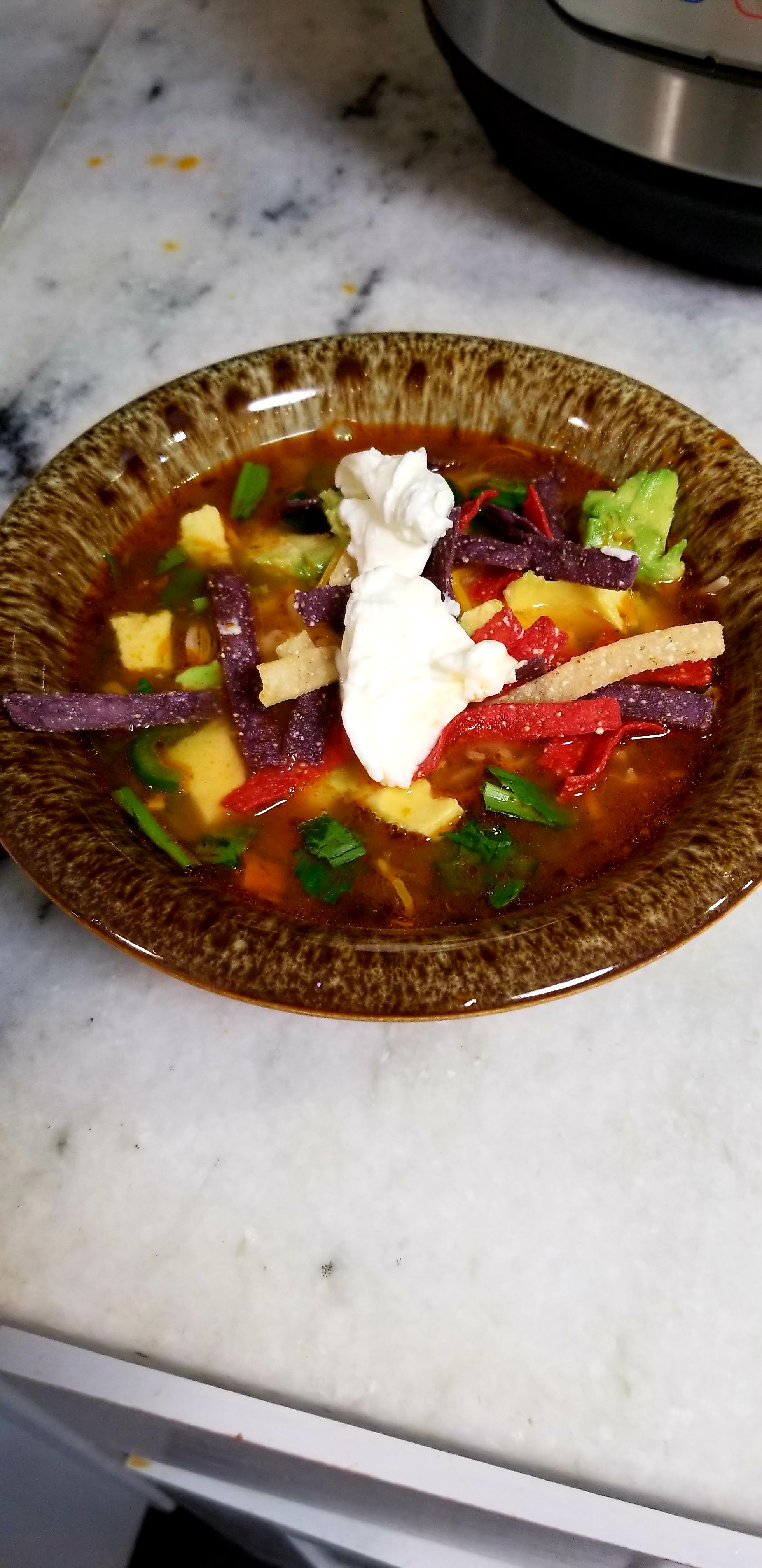 Instant Pot® Mexican Chicken Soup