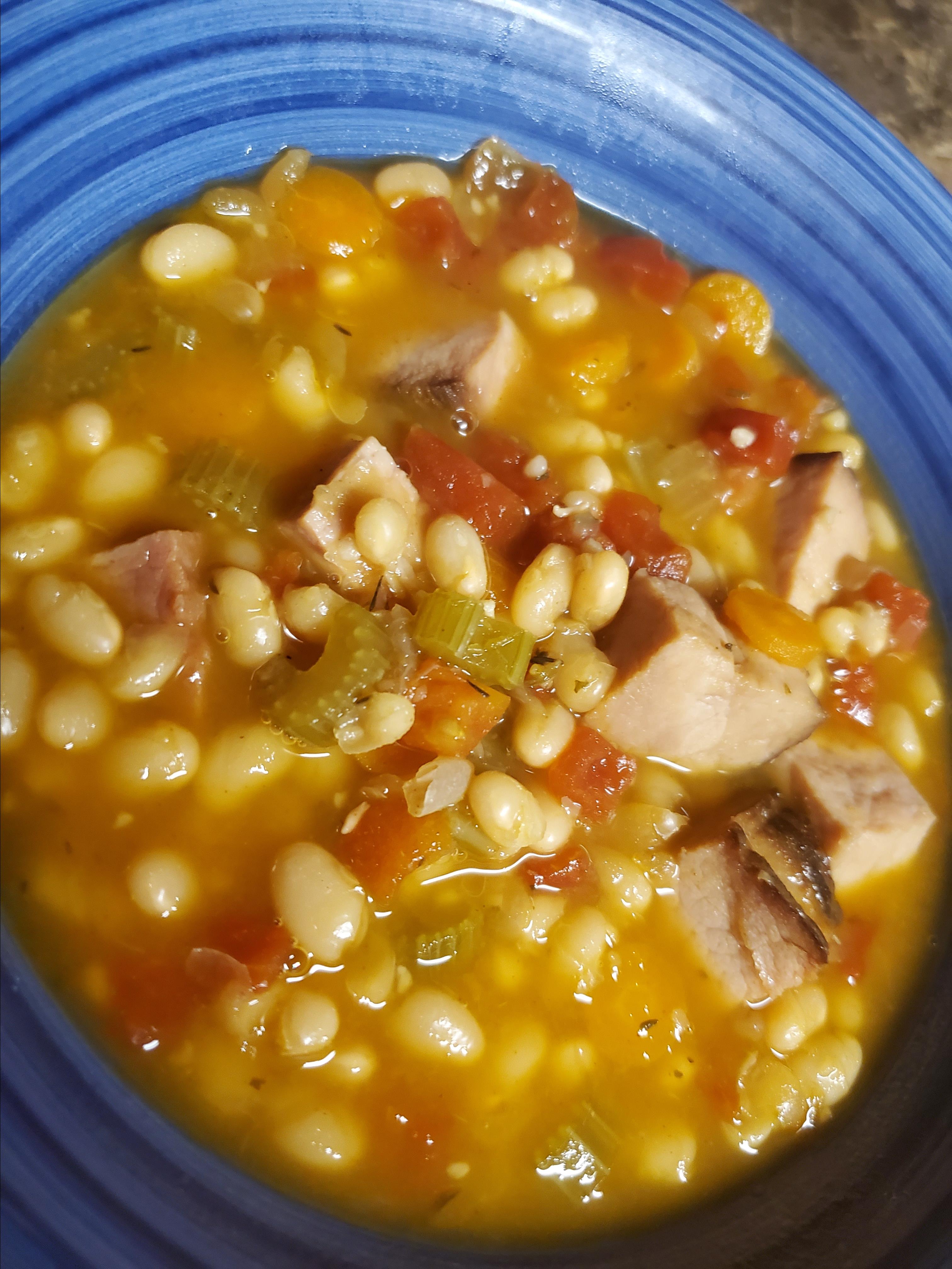 Instant Pot® Navy Bean and Ham Soup