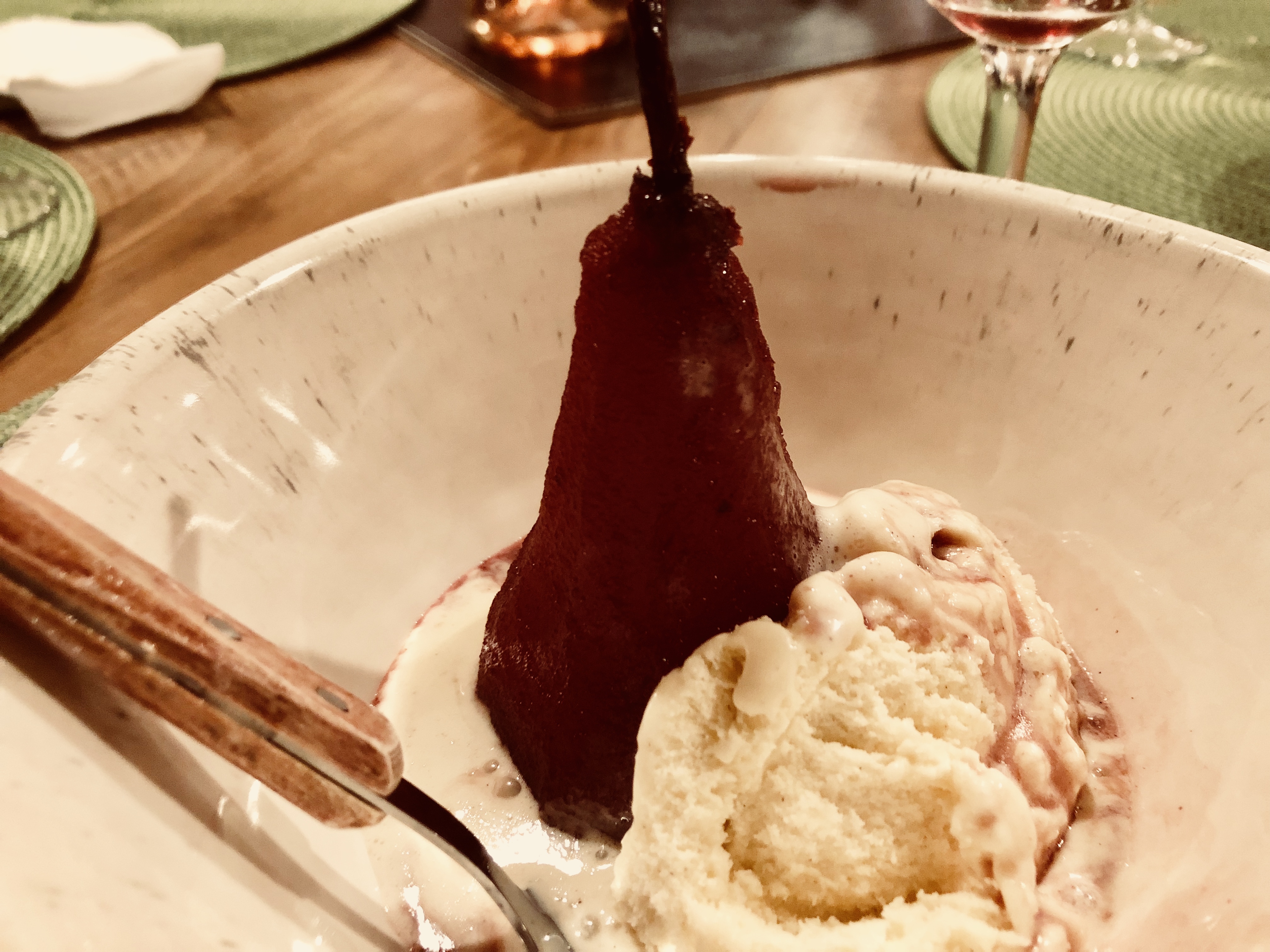 Instant Pot® Poached Pears with Port Wine