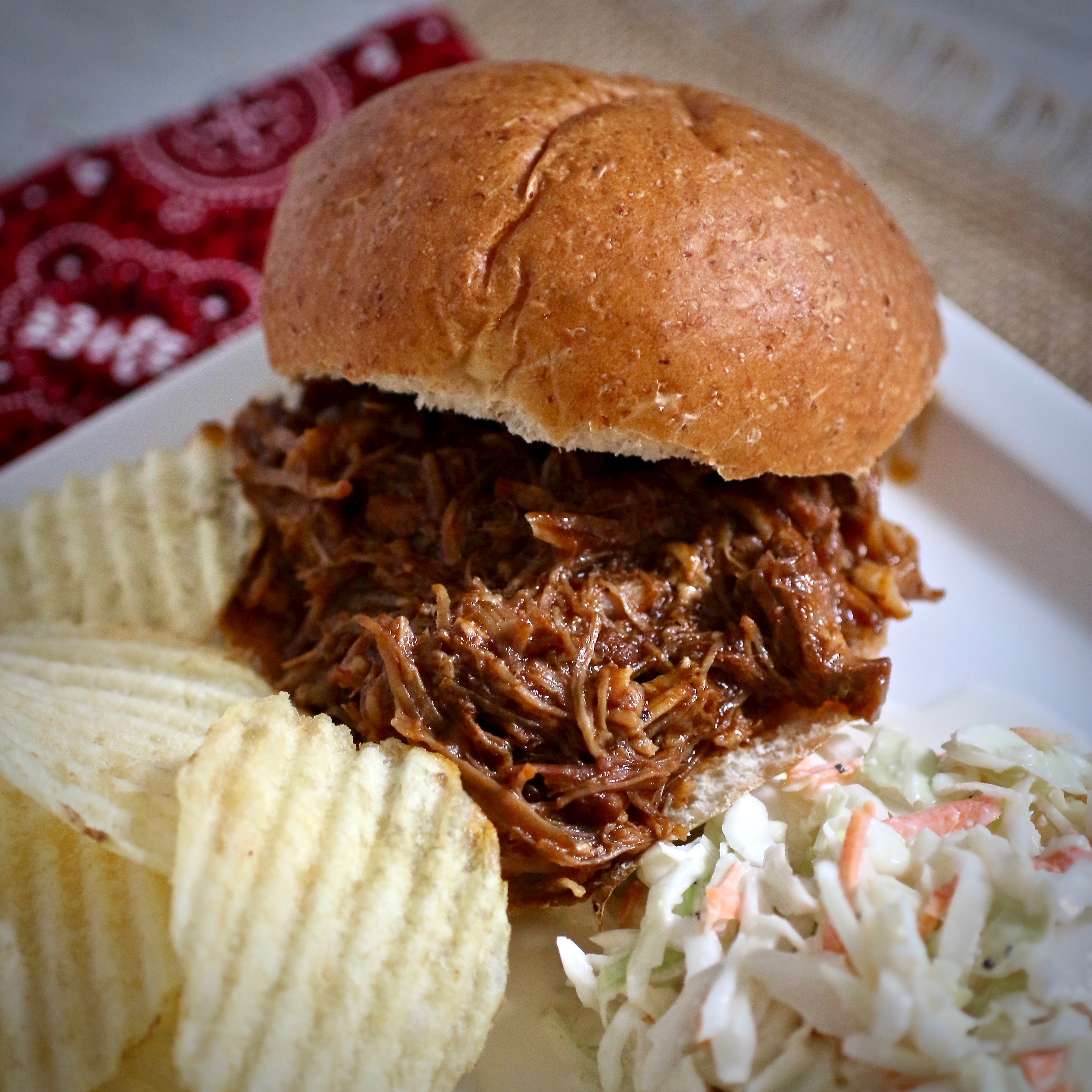 Instant Pot® Pulled Pork Sandwiches