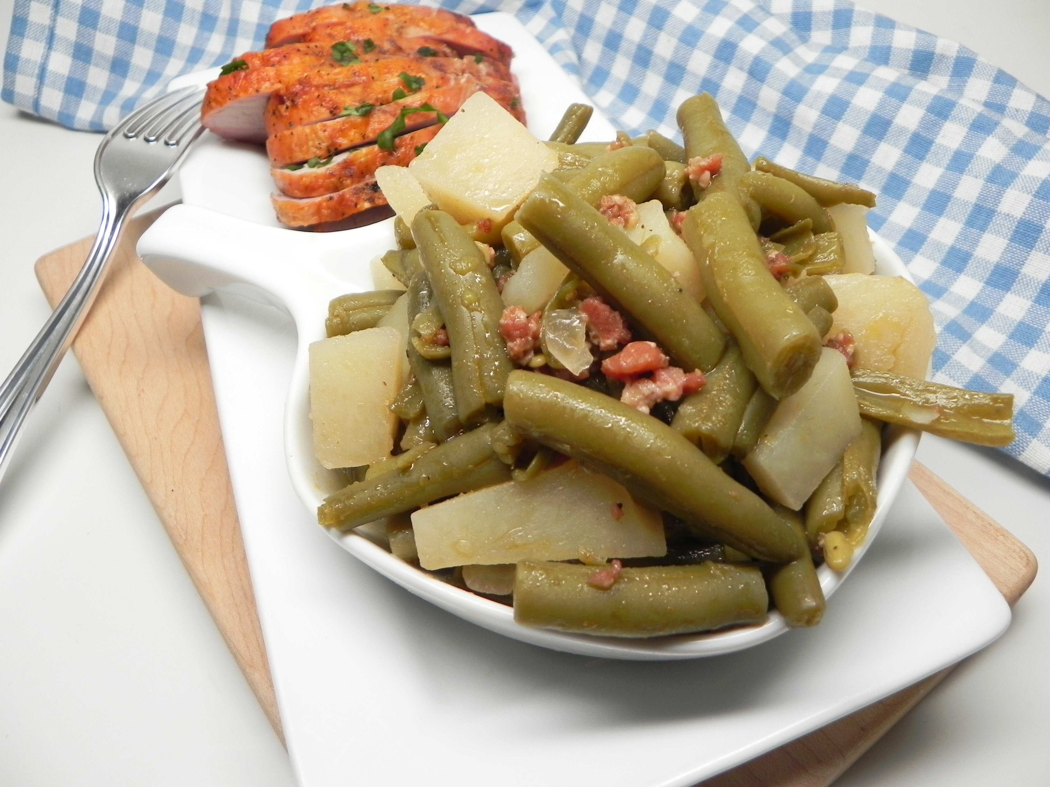 Instant Pot® Southern-Style Green Beans from a Can