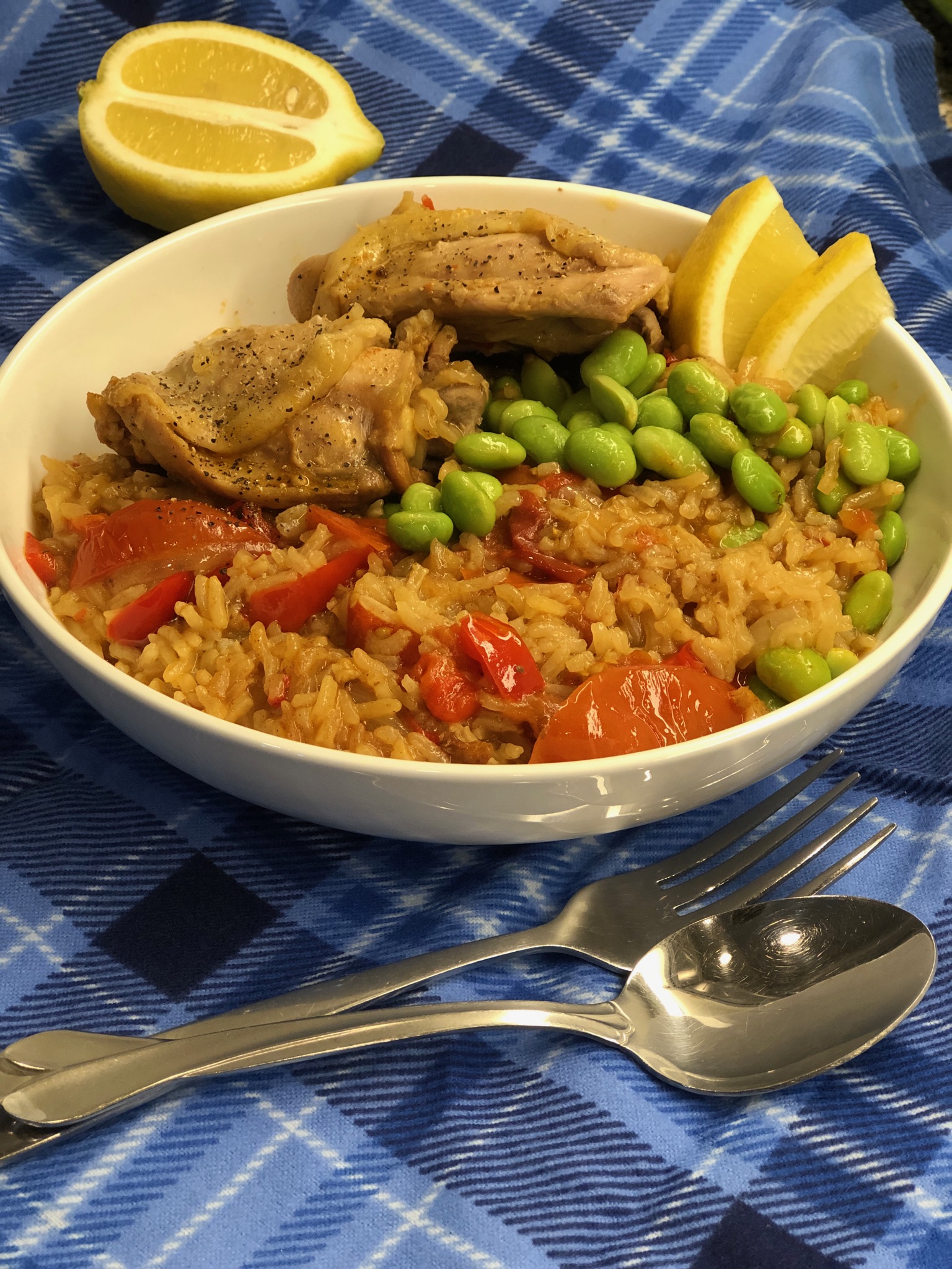 Instant Pot® Spanish Chicken and Rice