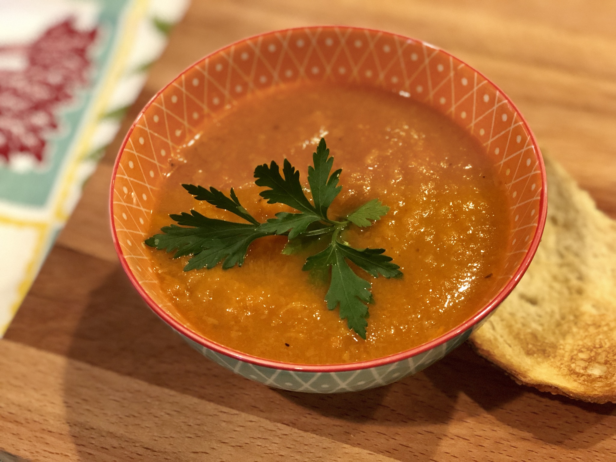 Instant Pot® Spicy Vegan Carrot Soup