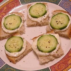 Italian Cucumber Sandwiches