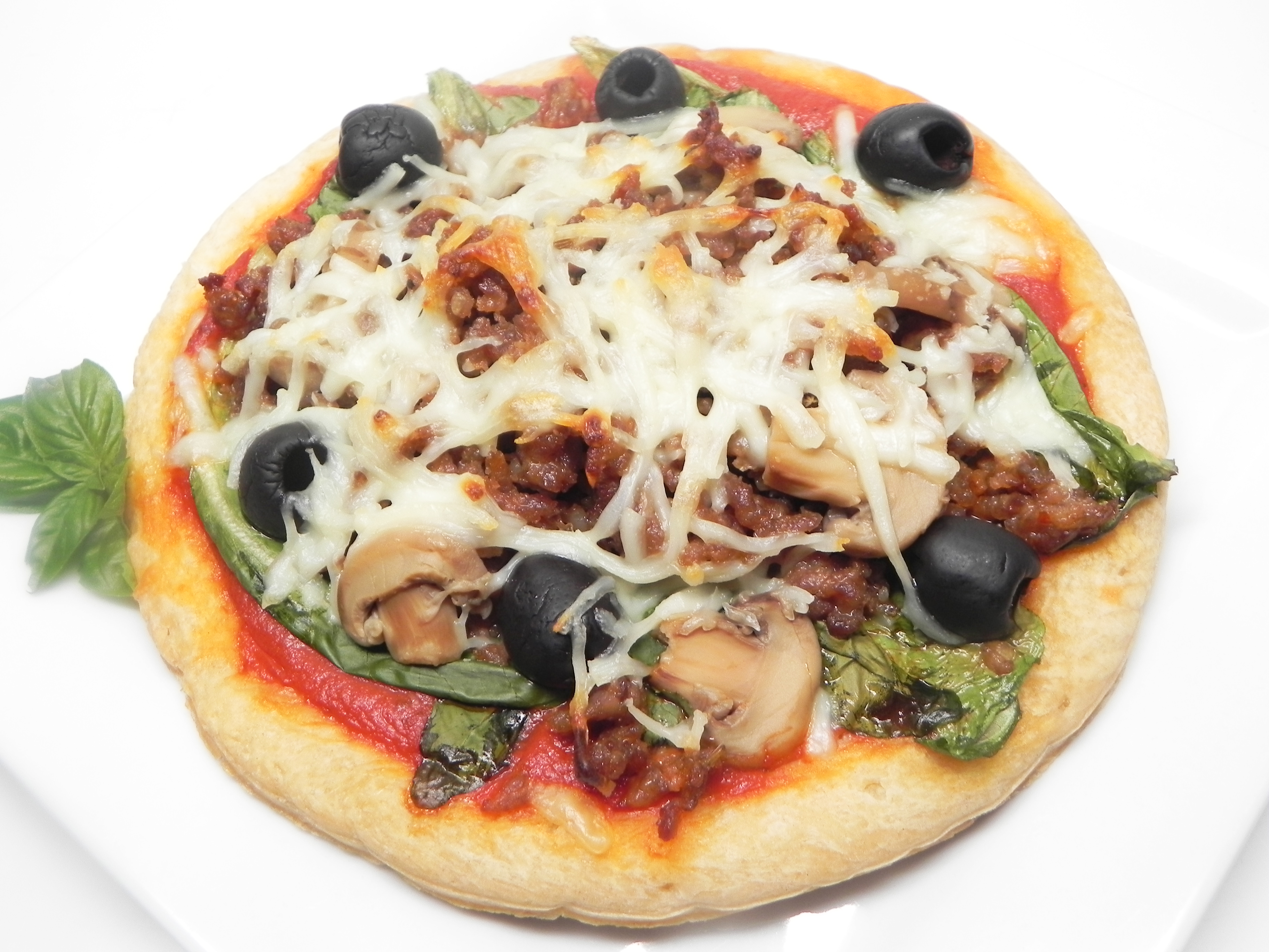 Italian Escarole Pizza