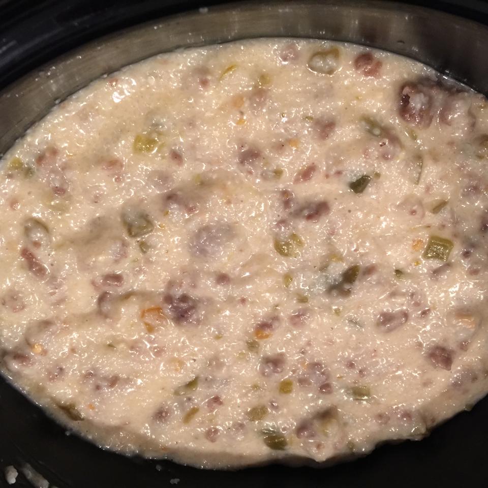 Jalapeno and Monterey Jack Grits