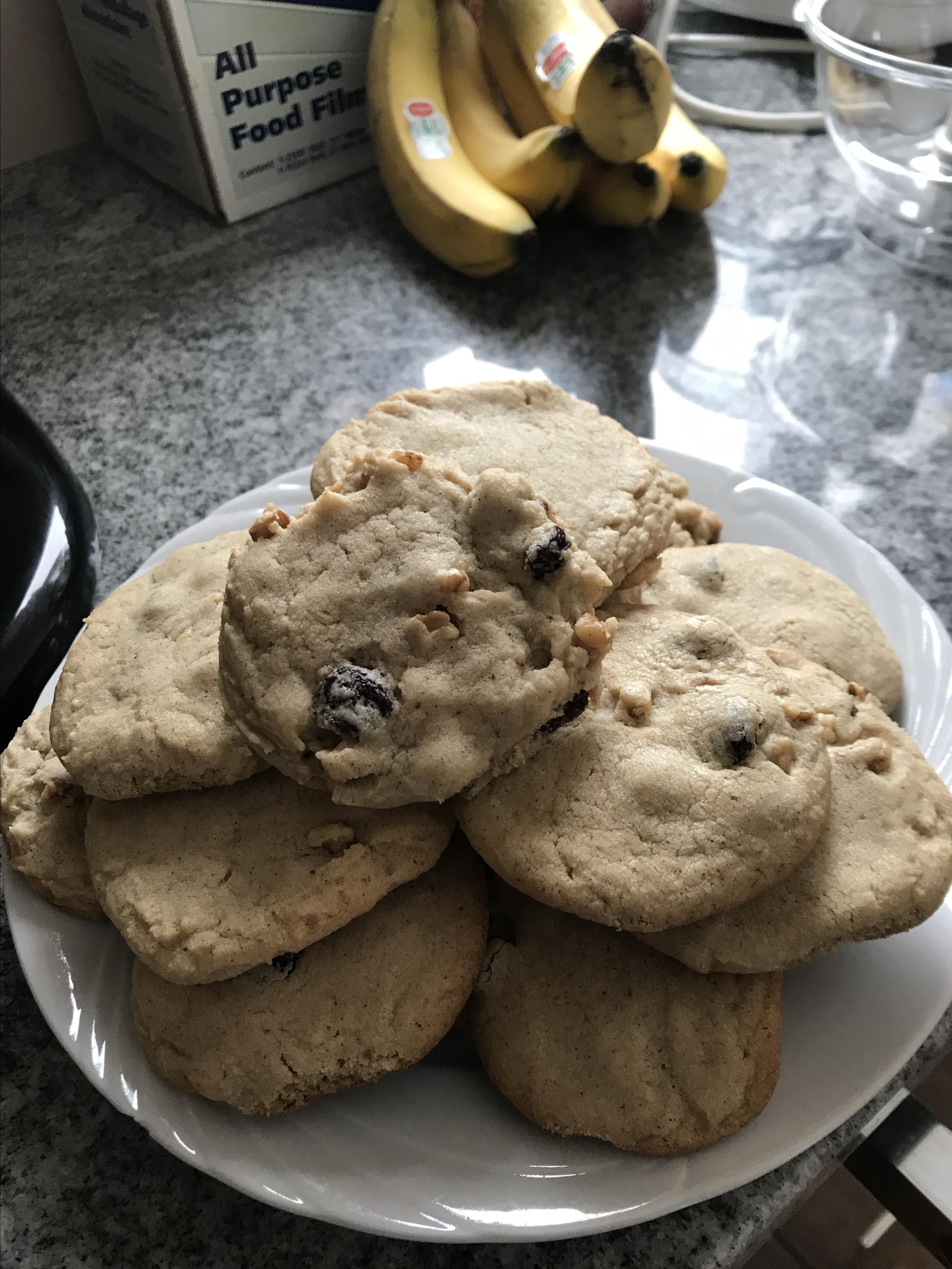 Jumbo Raisin Spice Cookies