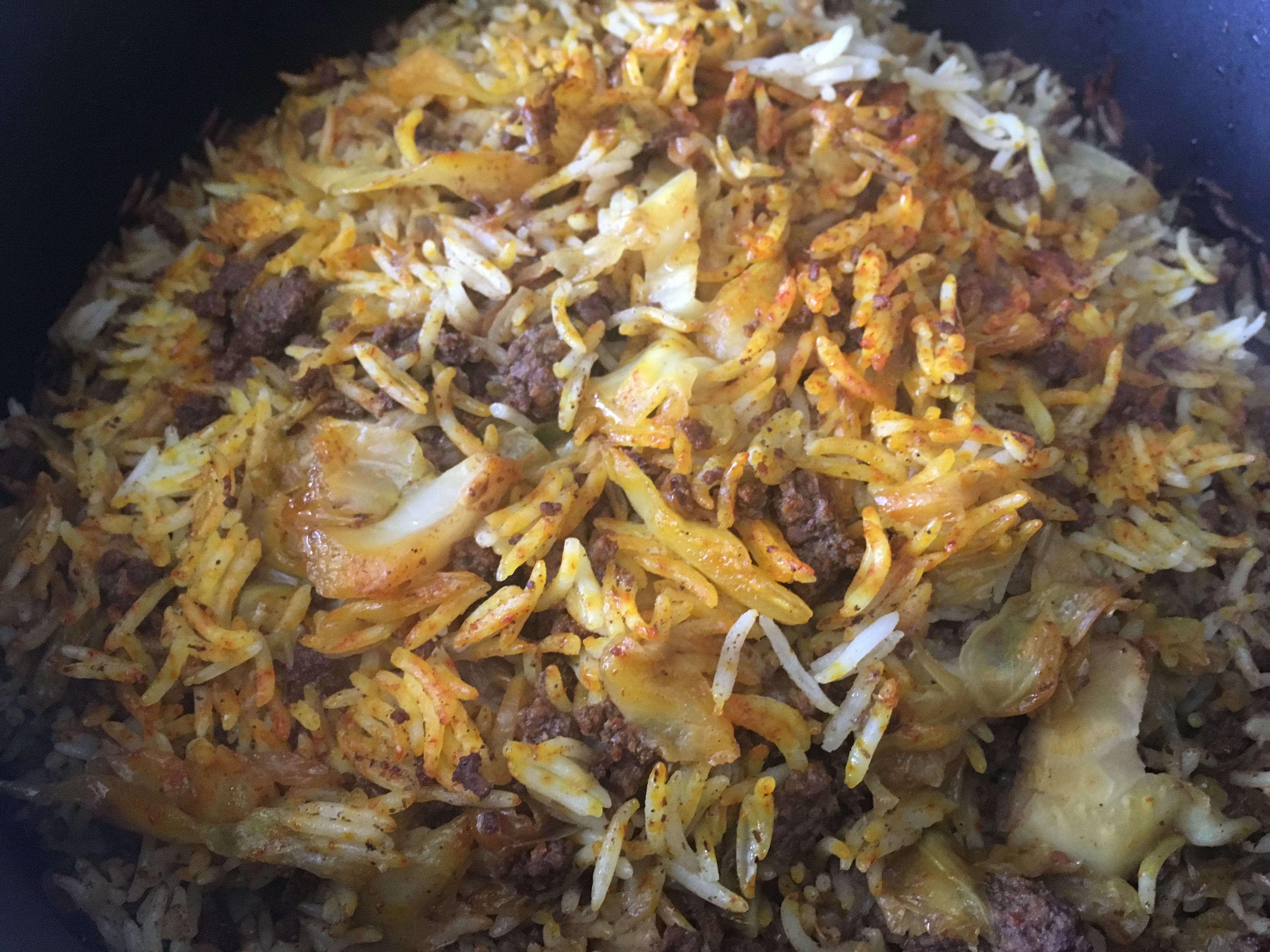 Kalam Polo (Persian Cabbage and Rice)