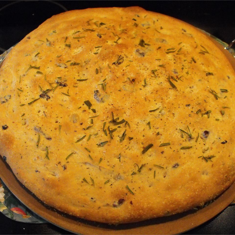 Kalamata Olive and Garlic Bread