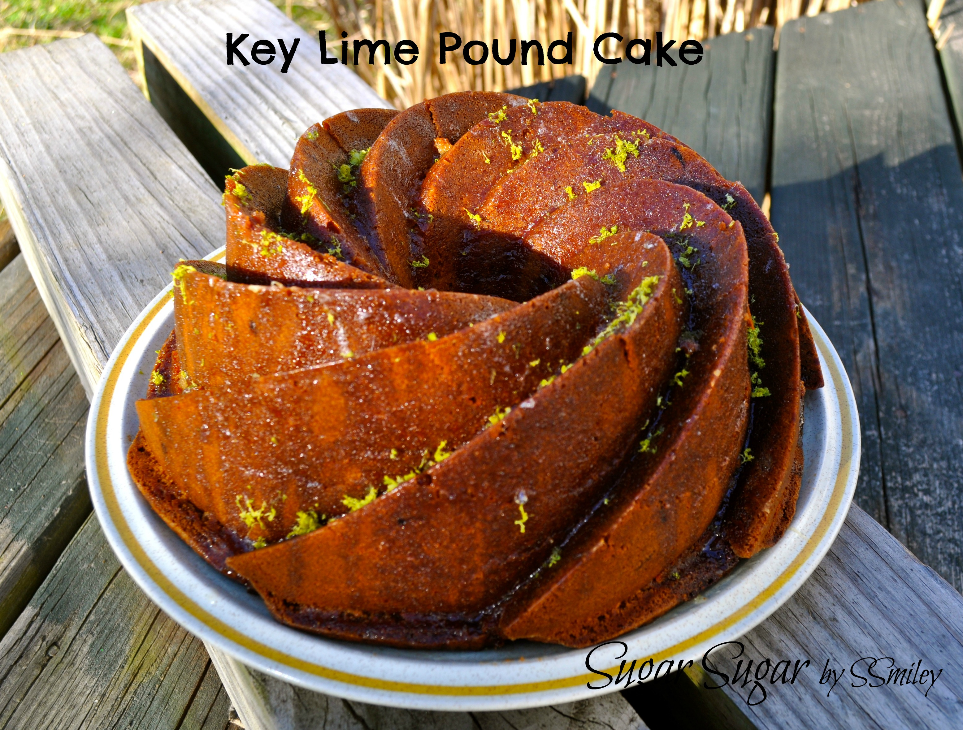 Key Largo Key Lime Pound Cake with Key Lime Glaze