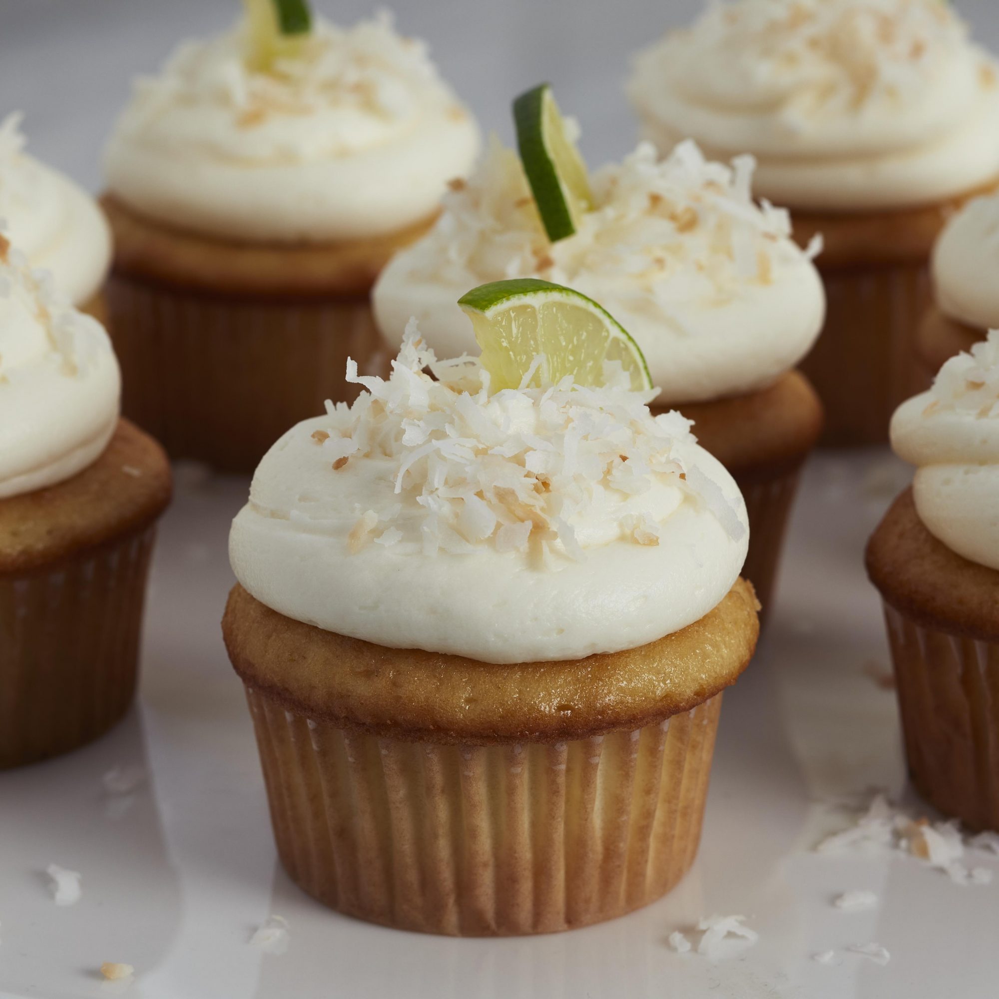 Key Lime-Coconut Cupcakes