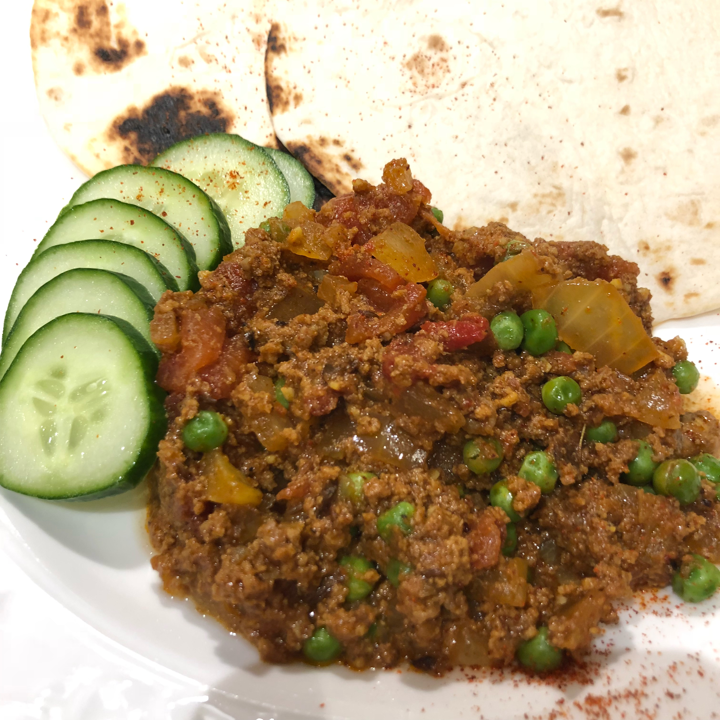 Kheema Matar (Beef and Pea Curry)