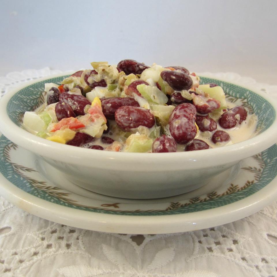 Kidney Bean and Sweet Pickle Salad