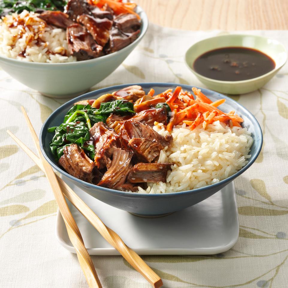 Korean Barbecue Rice Bowl