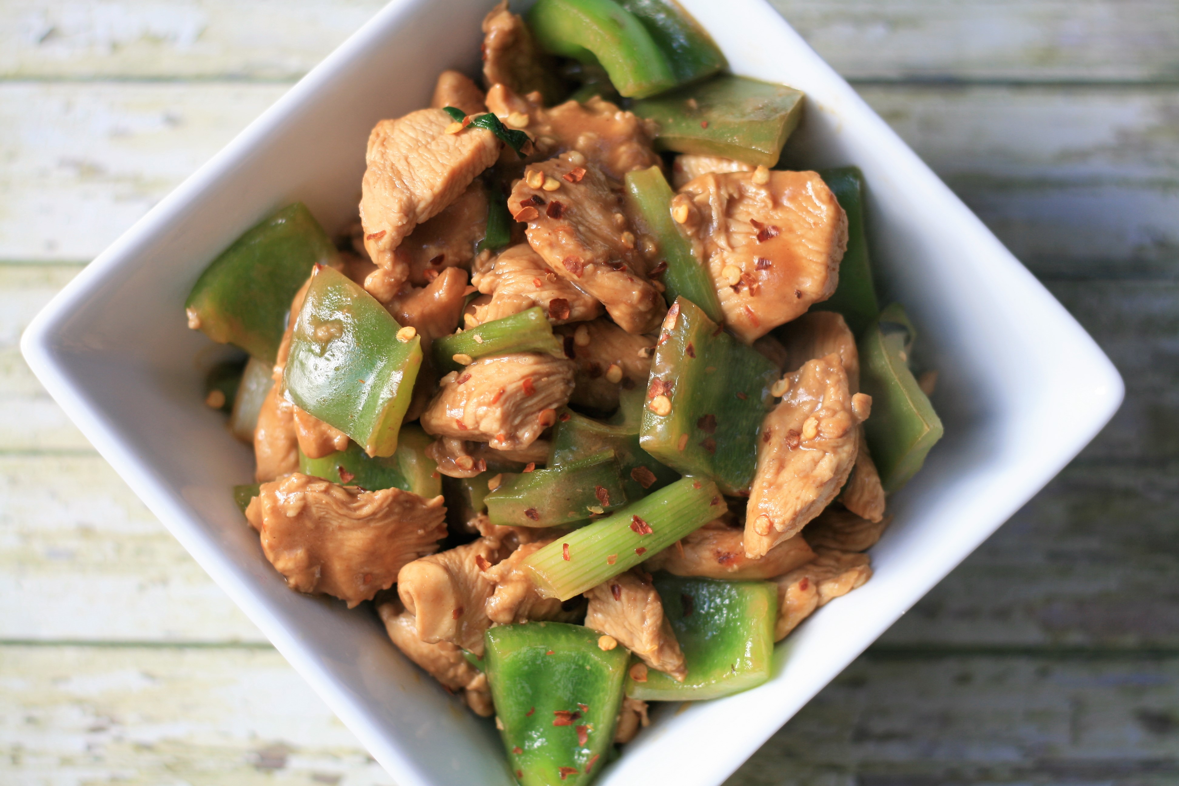 Kung Pao Chicken Without Peanuts