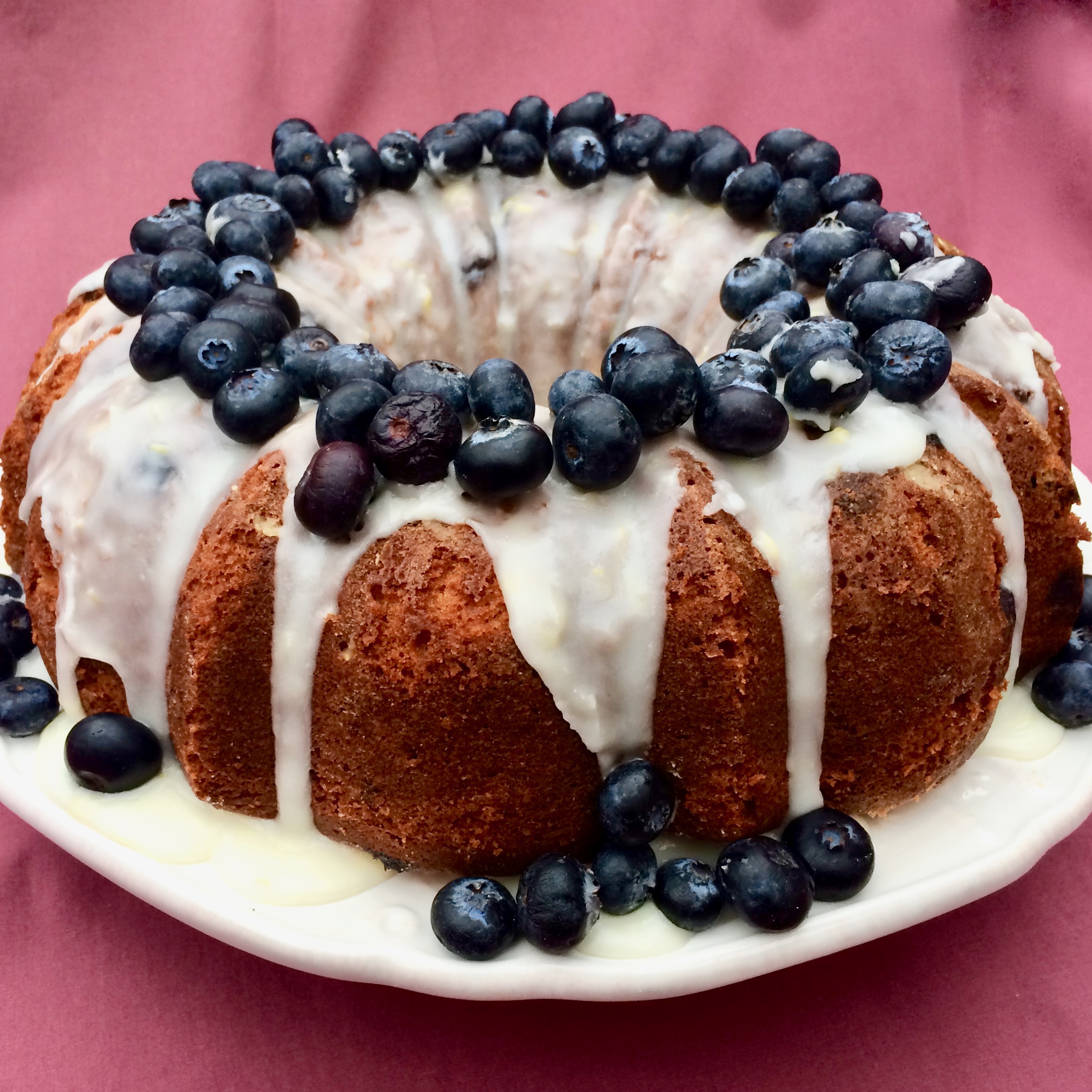 Lemon-Blueberry Bundt® Cake