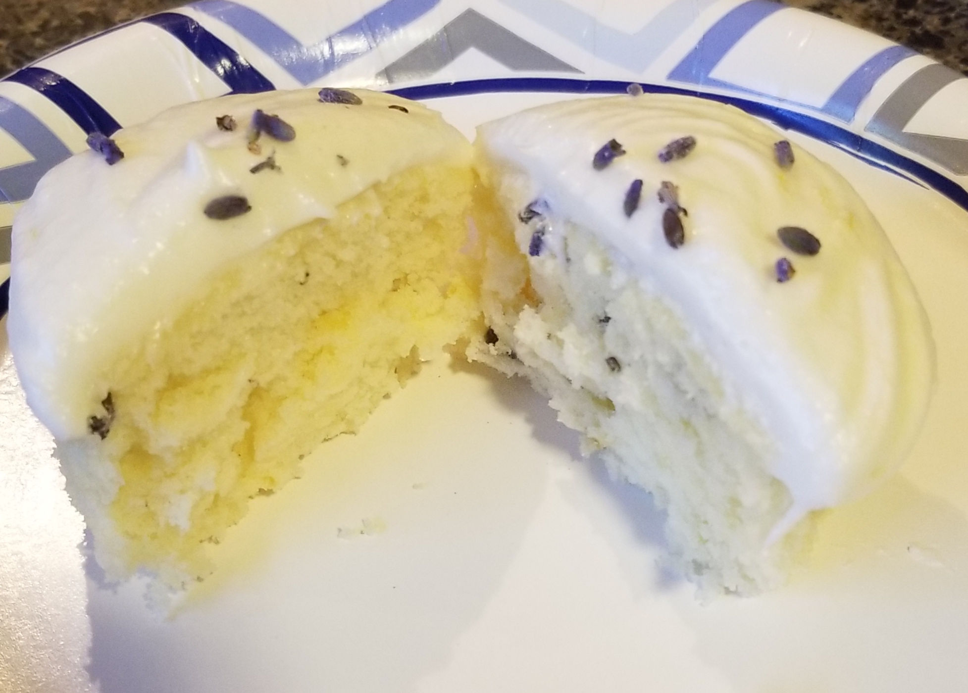 Lemon-Lavender Cupcakes