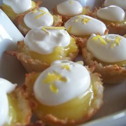 Lemon Macaroon Tartlets