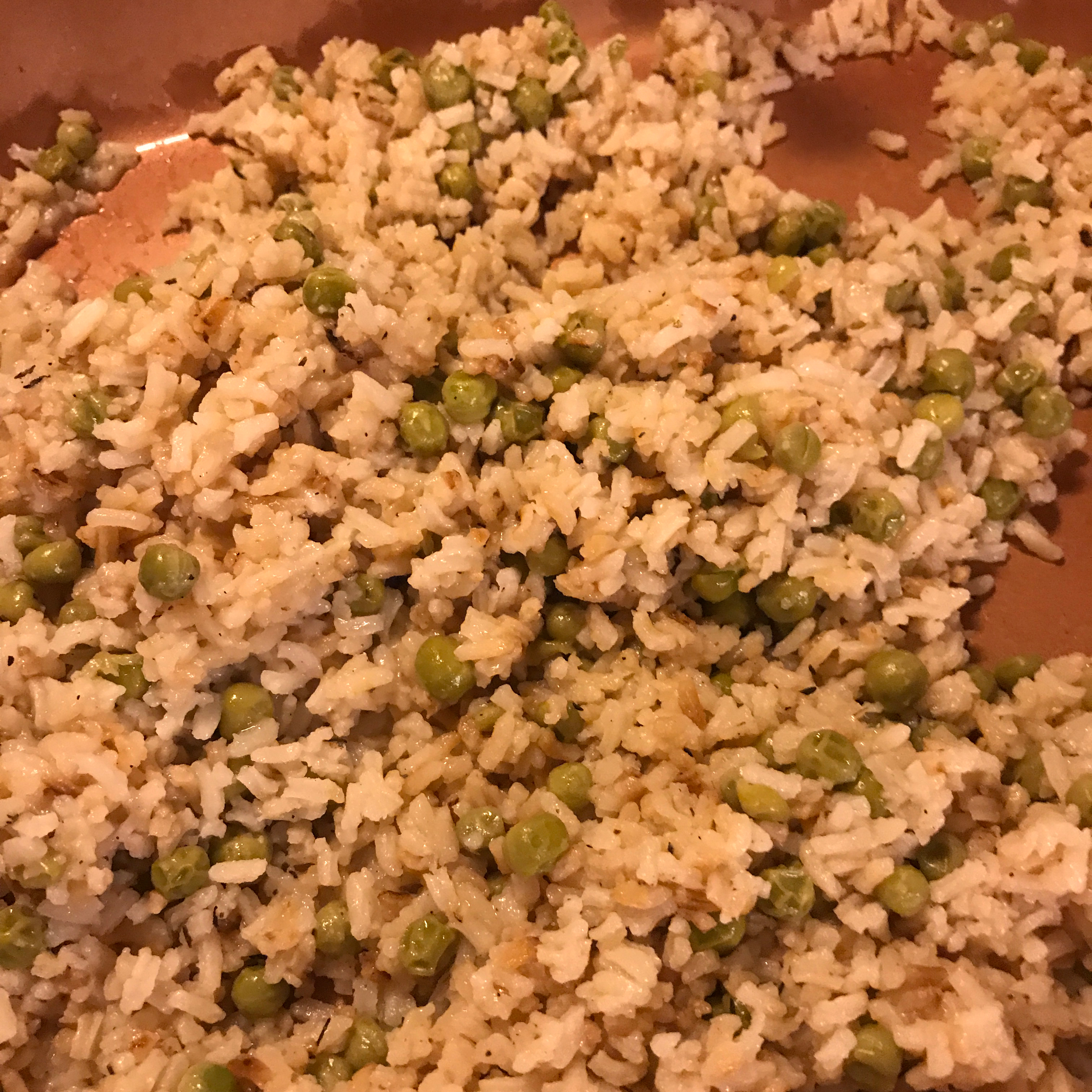 Lemon Rice with Peas
