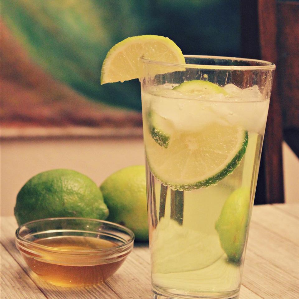 Lime Honey Soda