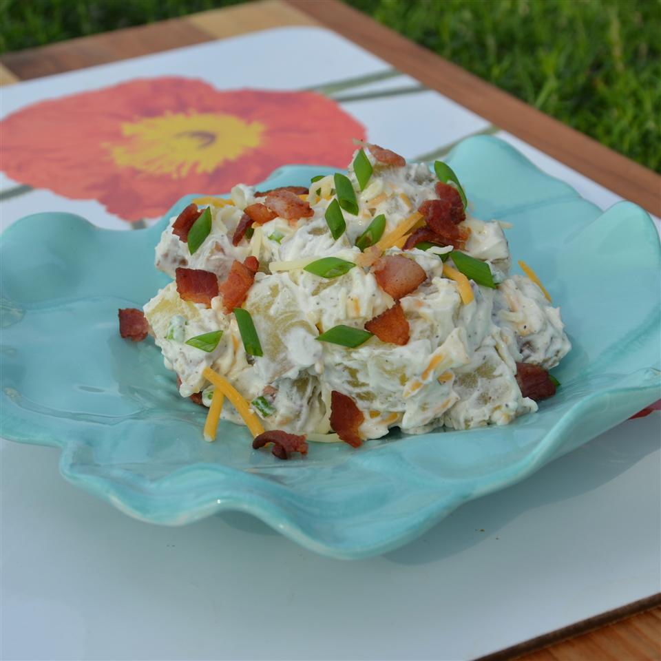 Loaded Baked Red Potato Salad
