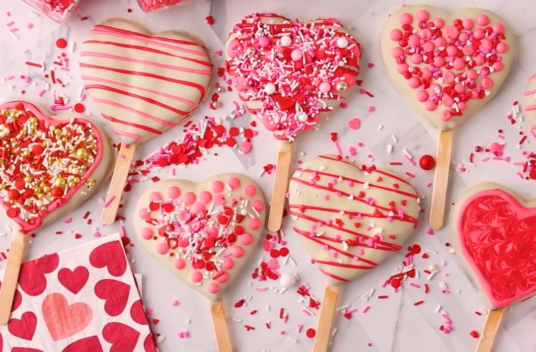 Lollipop Cookie Valentines