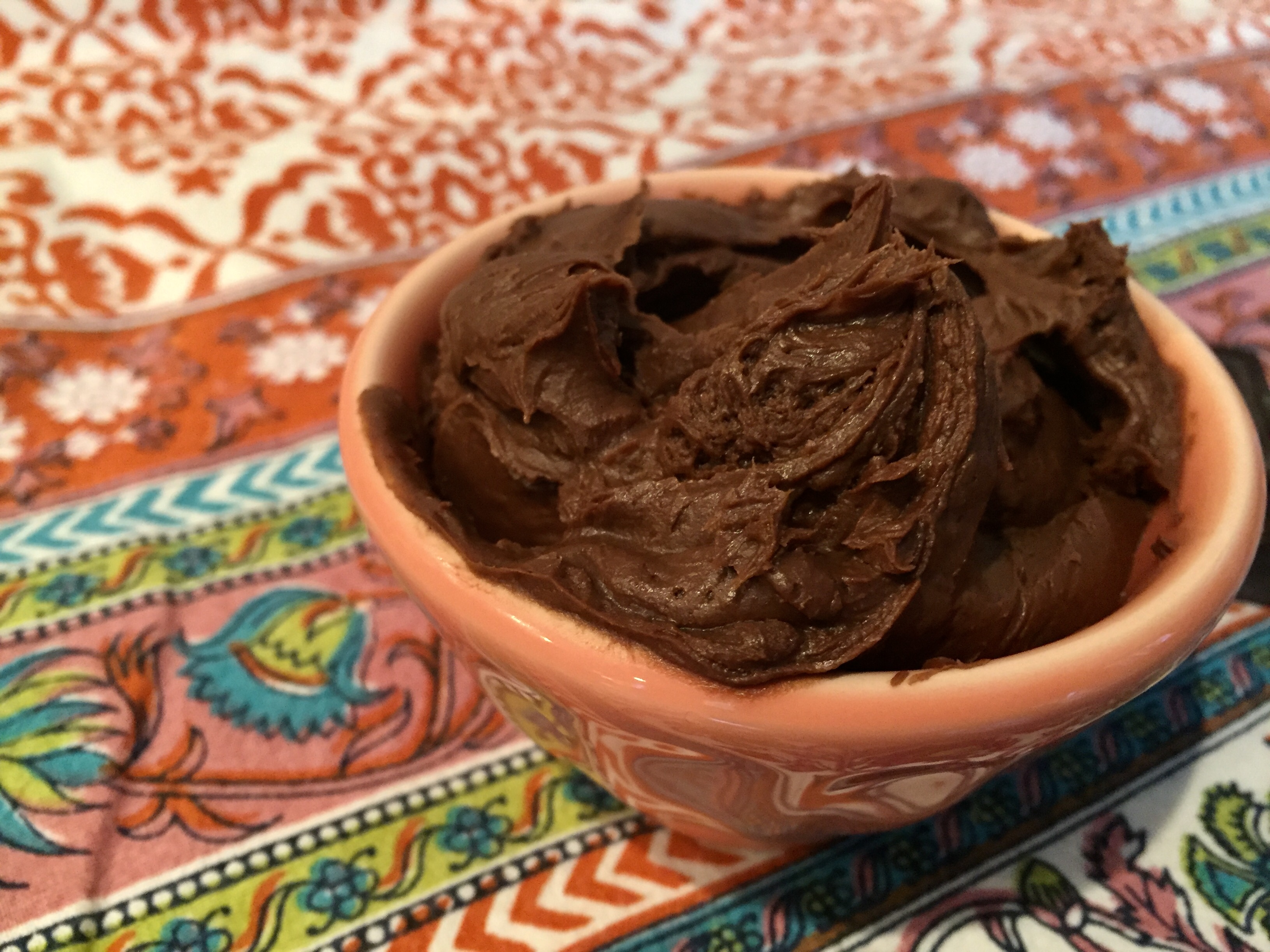 Low-Carb Chocolate Coconut Frosting