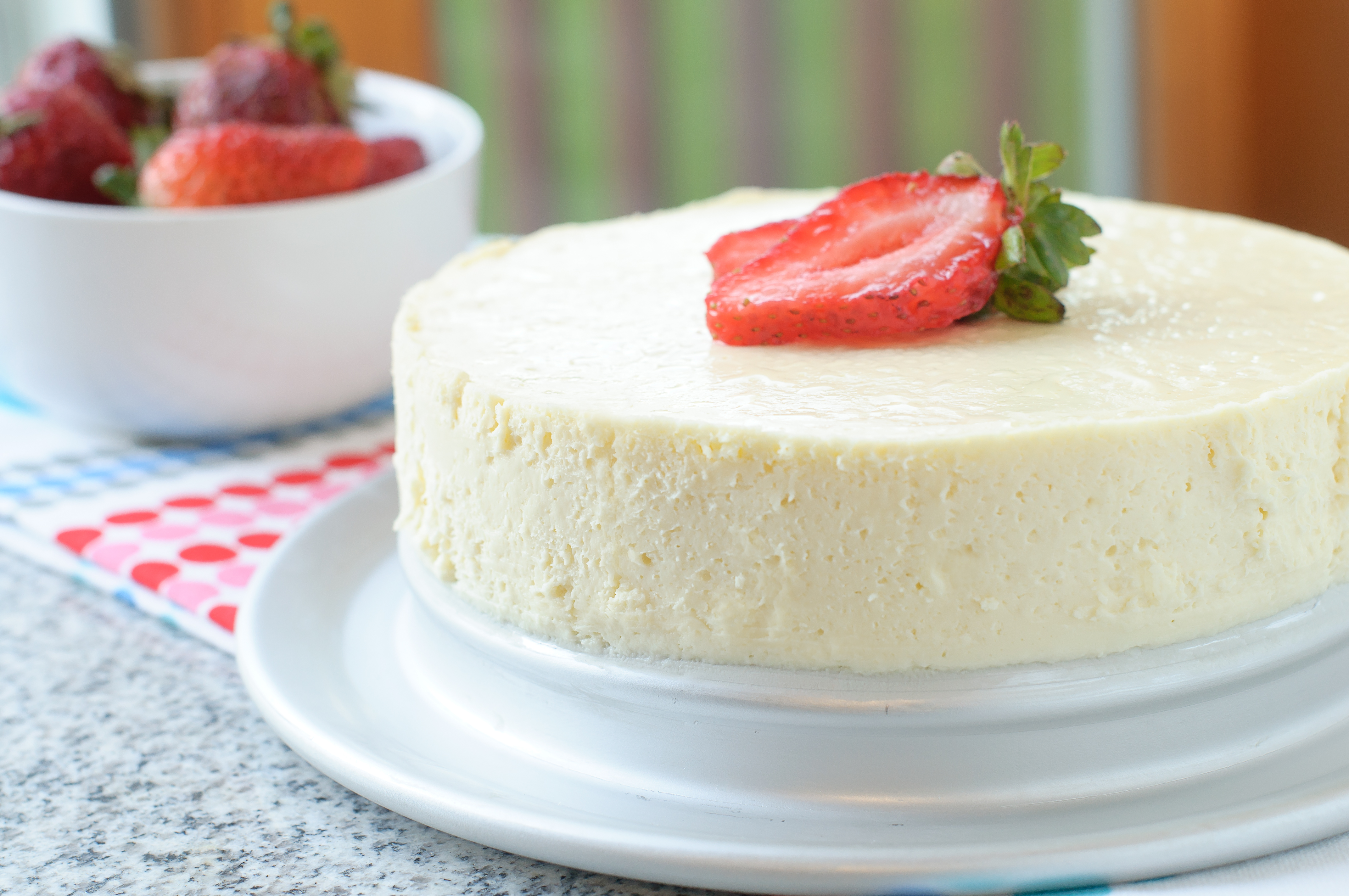 Low-Carb Sugar-Free Instant Pot® Cheesecake