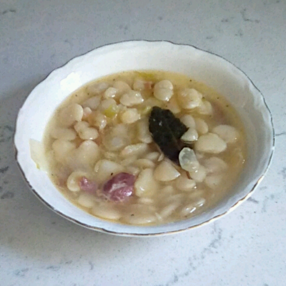 Luscious Lima Bean Soup