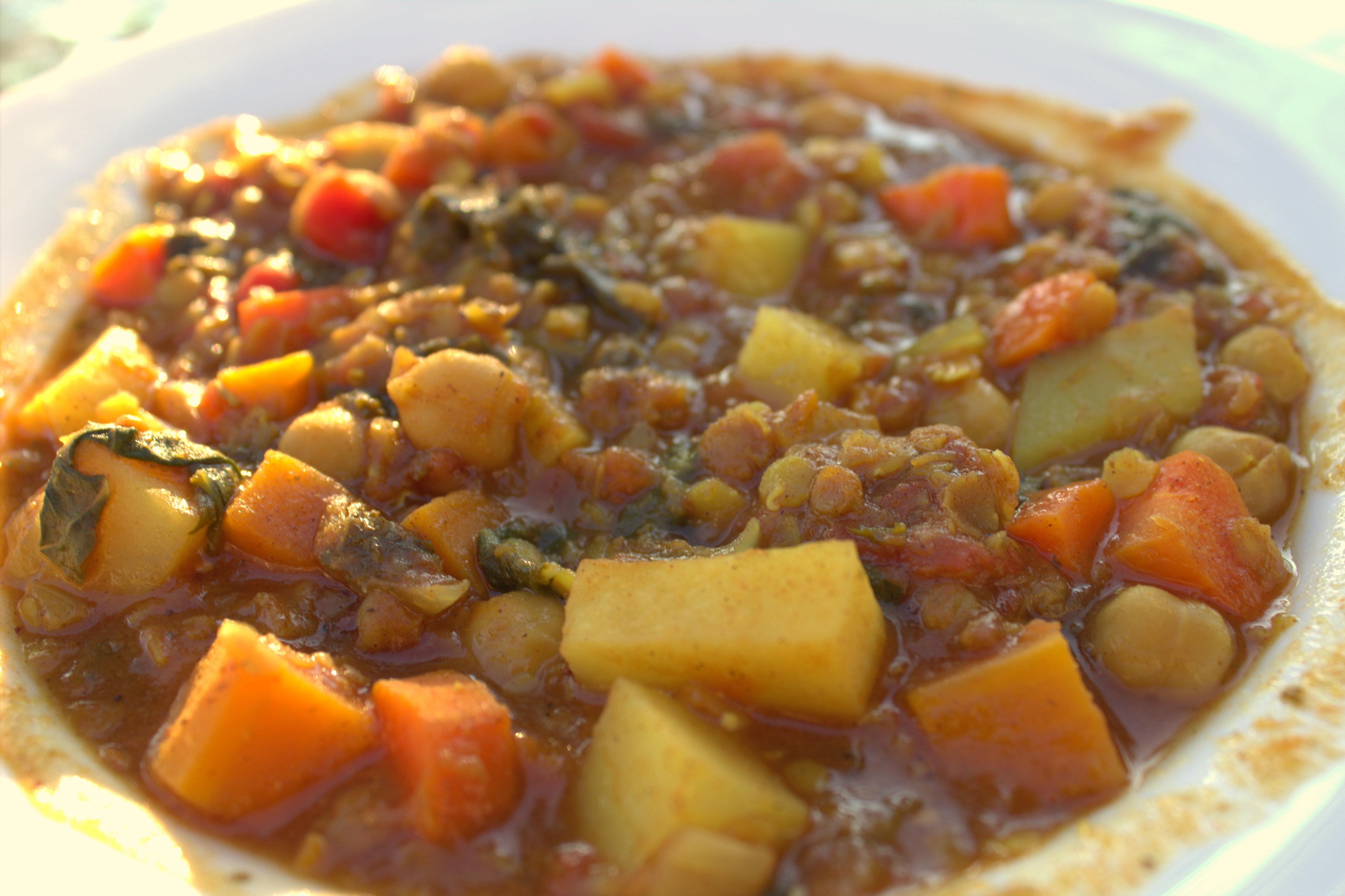 Make-Ahead Vegetarian Moroccan Stew
