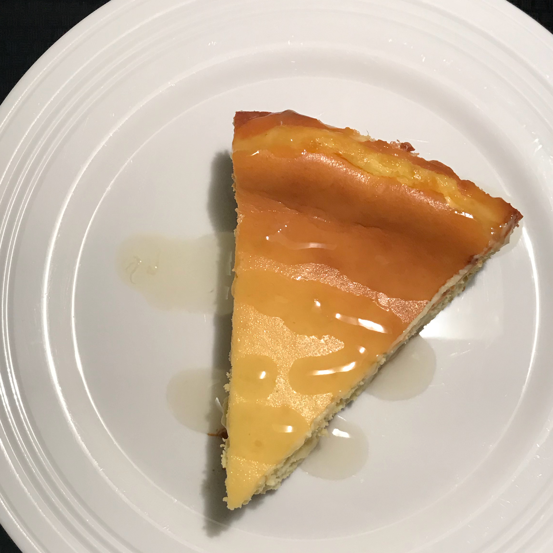 Mango Cheesecake with Sweet Ginger Crust