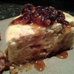 Maple Bacon-Cinnamon Bun Cheesecake