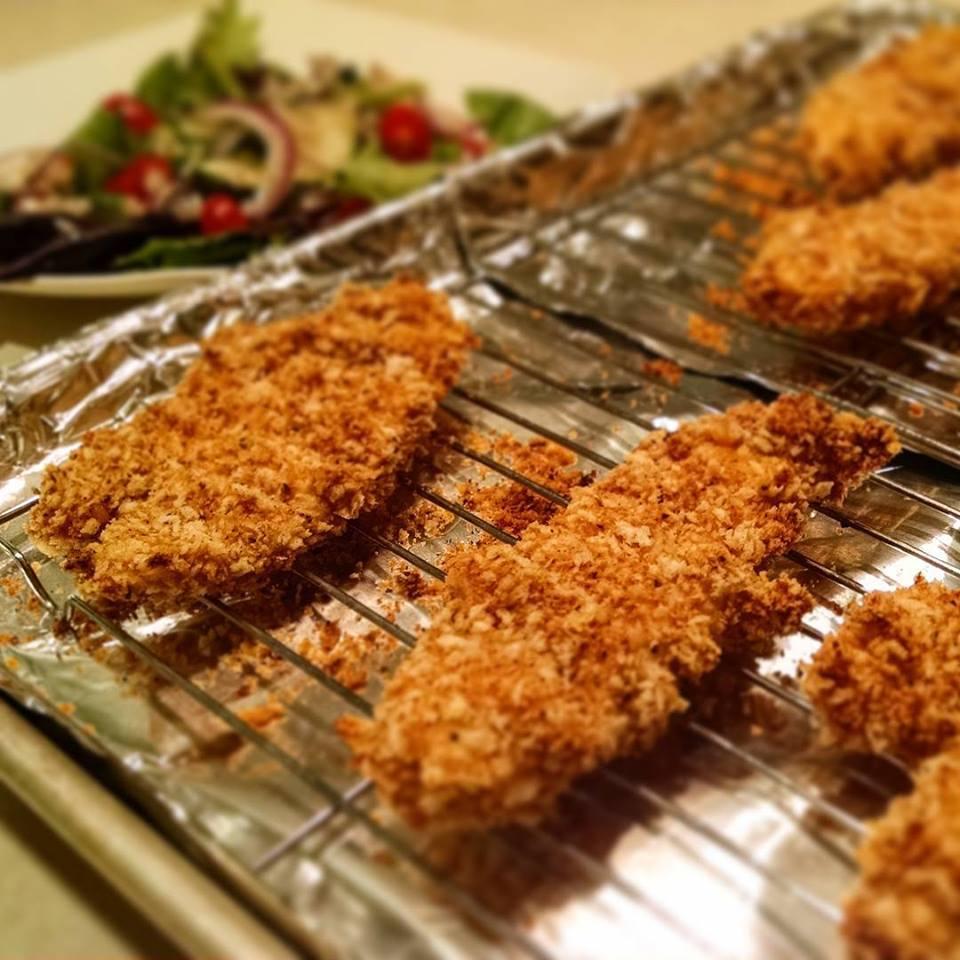 Maple-Pecan-Crusted Chicken