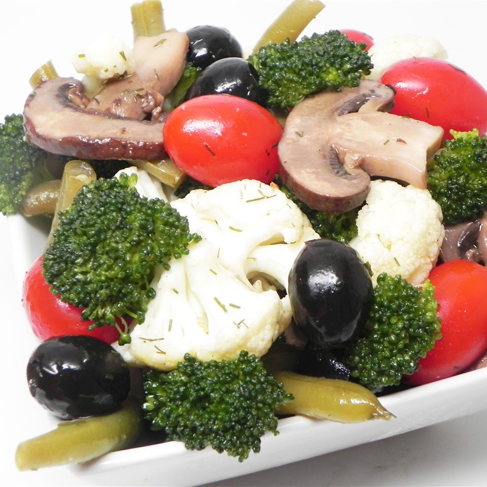 Marinated Vegetable and Olive Salad