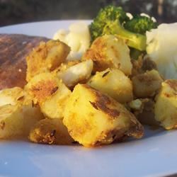 Masale Aaloo (Spice Potatoes)