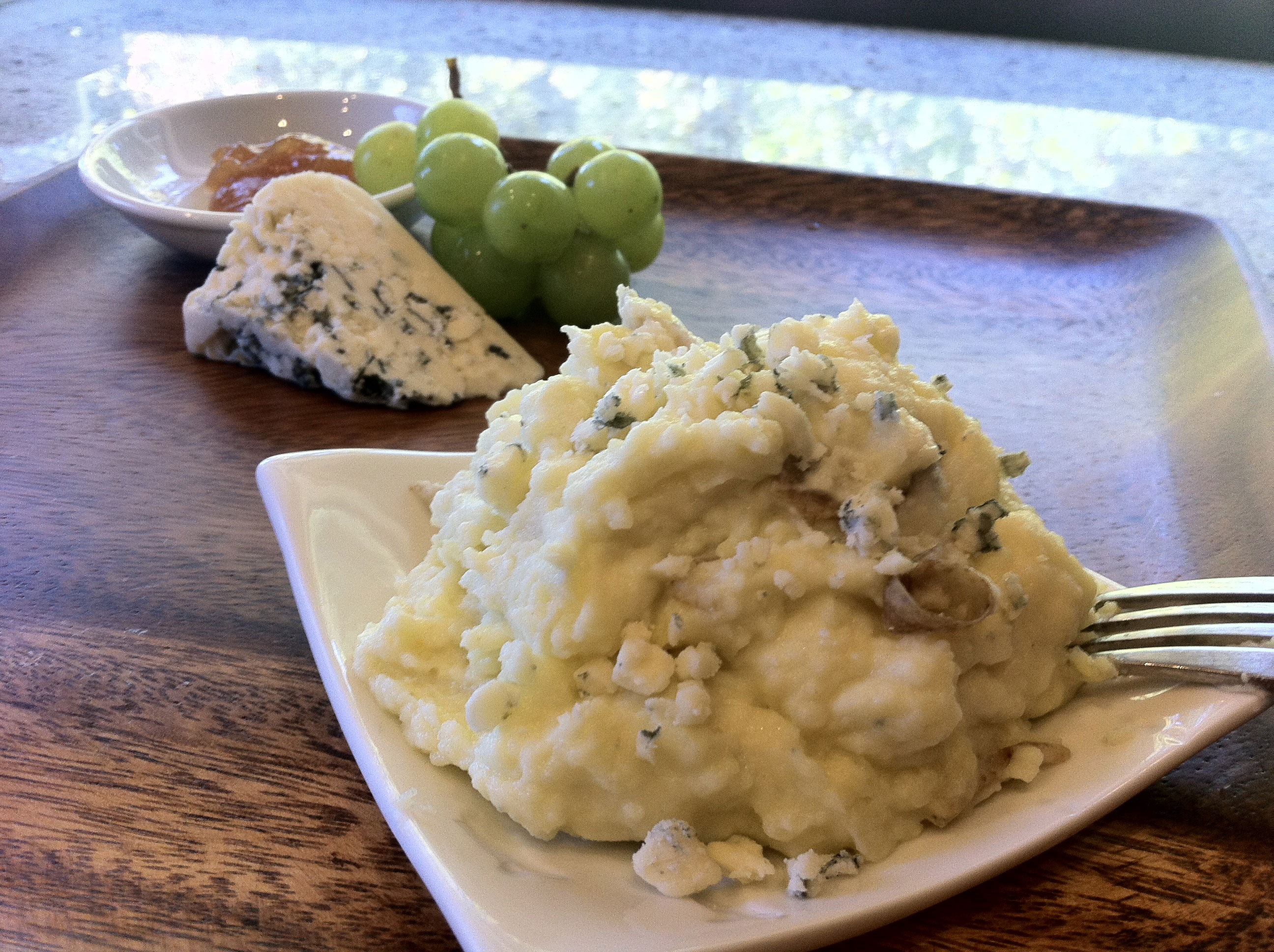 Mashed Potatoes with Blue Cheese